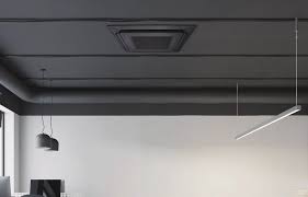 Инверторен климатик касетъчен General Fujitsu AUXG54KRLB / AOHG54KBTB с черен панел