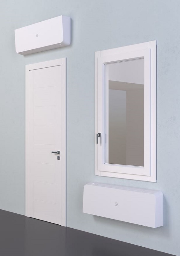 Стенен вентилаторен конвектор SLW 800 инвертор (с 2-пътен вентил)