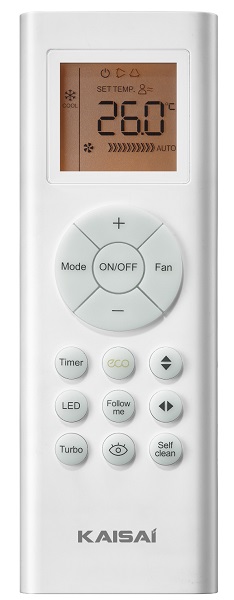 Инверторен стенен климатик  KAISAI ECO KEX-09KTKI / KEX-09KTKO