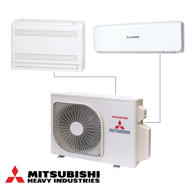 Външно тяло на мултисплит система Mitsubishi Heavy Industries SCM40ZS-W