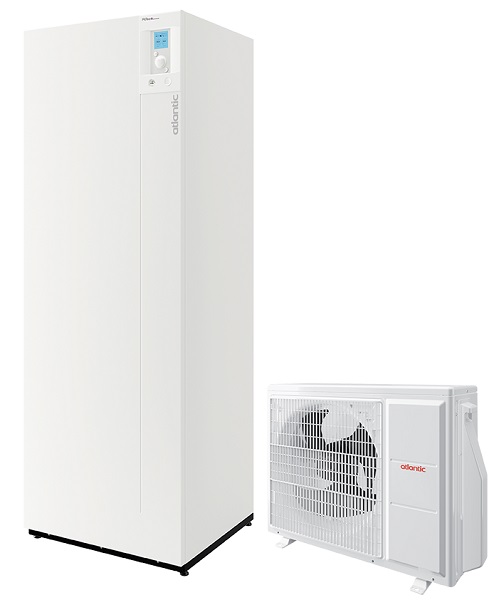 Термопомпа Atlantic ALFEA EXTENSA DUO A.I. R32 5 Kw с вграден бойлер 190 литра – отопление, охлаждане и БГВ