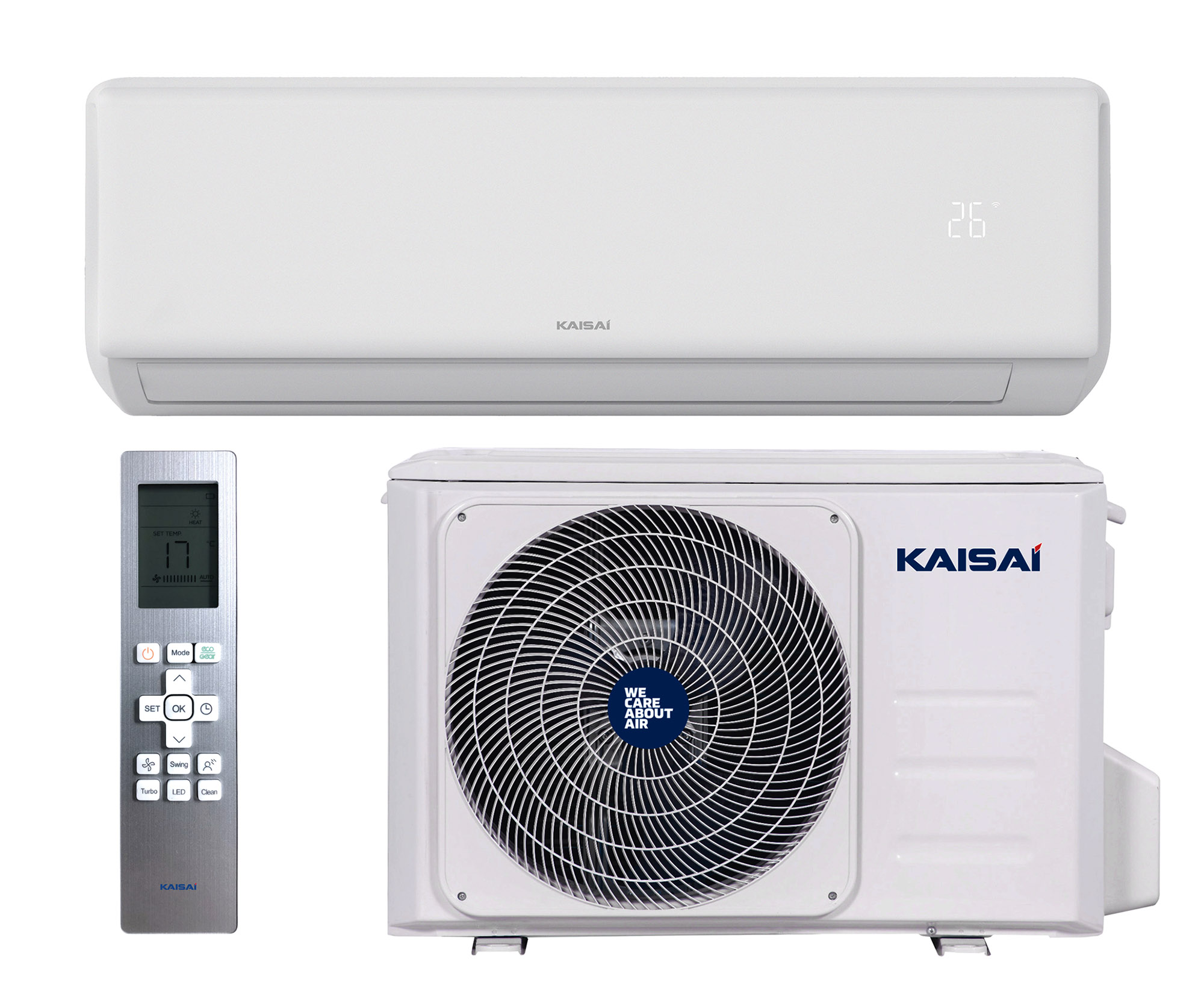 Инверторен климатик стенен KAISAI NORDIC  KNP12NRHI/ KNP12NRHO