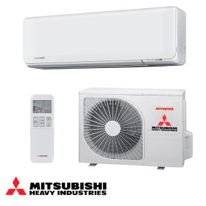 Инверторен климатик Mitsubishi Heavy Industries SRK 20 ZT-WF + SRC 20 ZT-W - бял