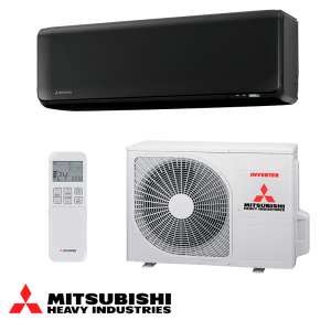 Инверторен климатик Mitsubishi Heavy Industries SRK 20 ZT-WFB + SRC 20 ZT-W - черен