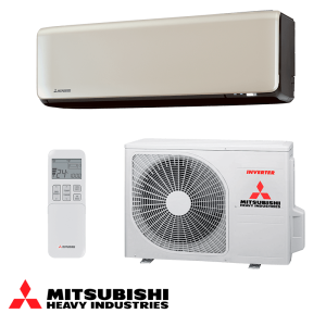 Инверторен климатик Mitsubishi Heavy Industries SRK 25 ZT-WFT + SRC 25 ZT-W - титаниев